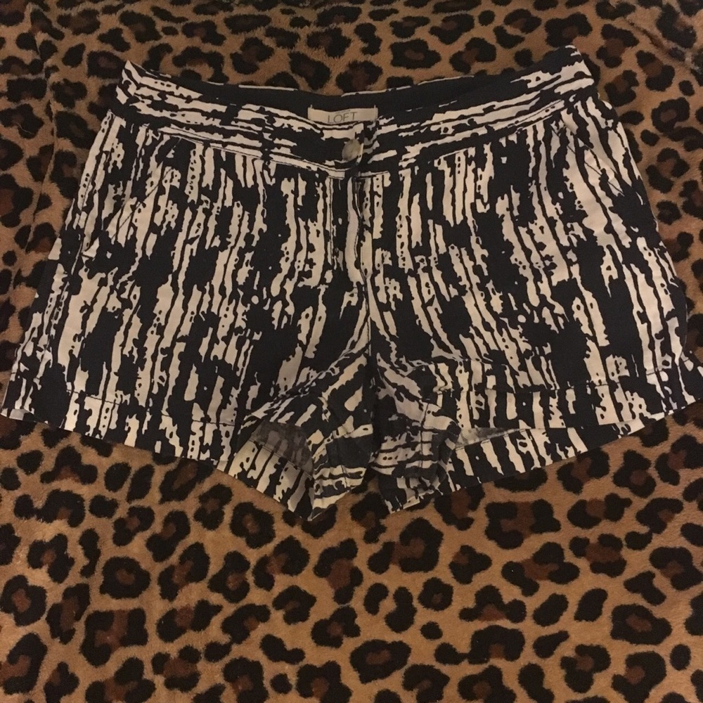 Ann Taylor High Waisted Shorts